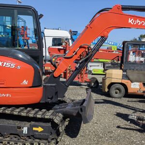 KX 155 5 forgó kotró 5T Kubota